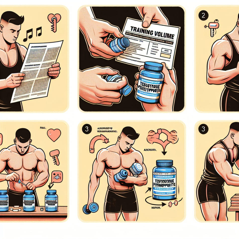 Cómo ajustar el volumen de entrenamiento al usar Fenilpropionato de testosterona