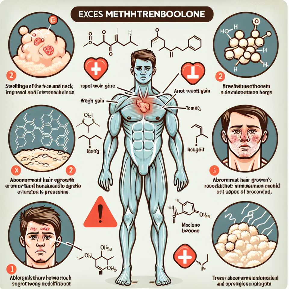 Cuáles son los signos de exceso de Methyltrenbolone
