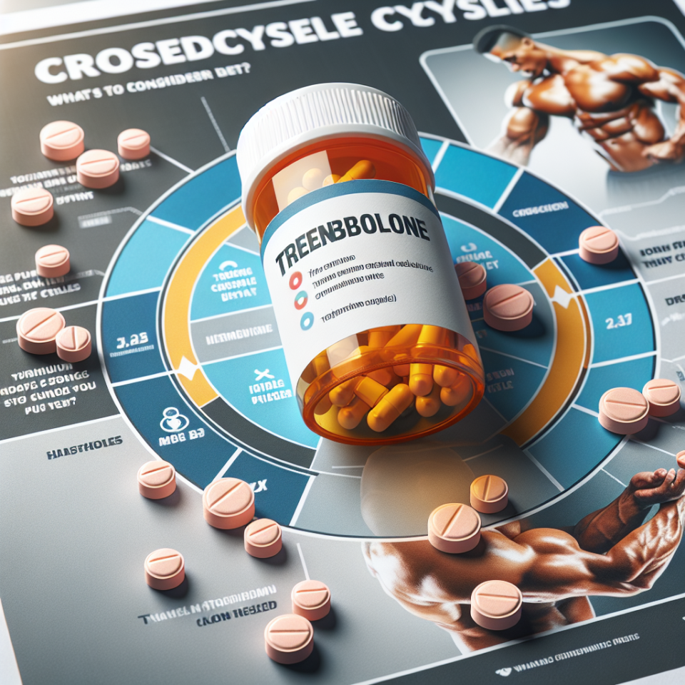 Pastillas de trembolona y ciclos cruzados: qué tener en cuenta