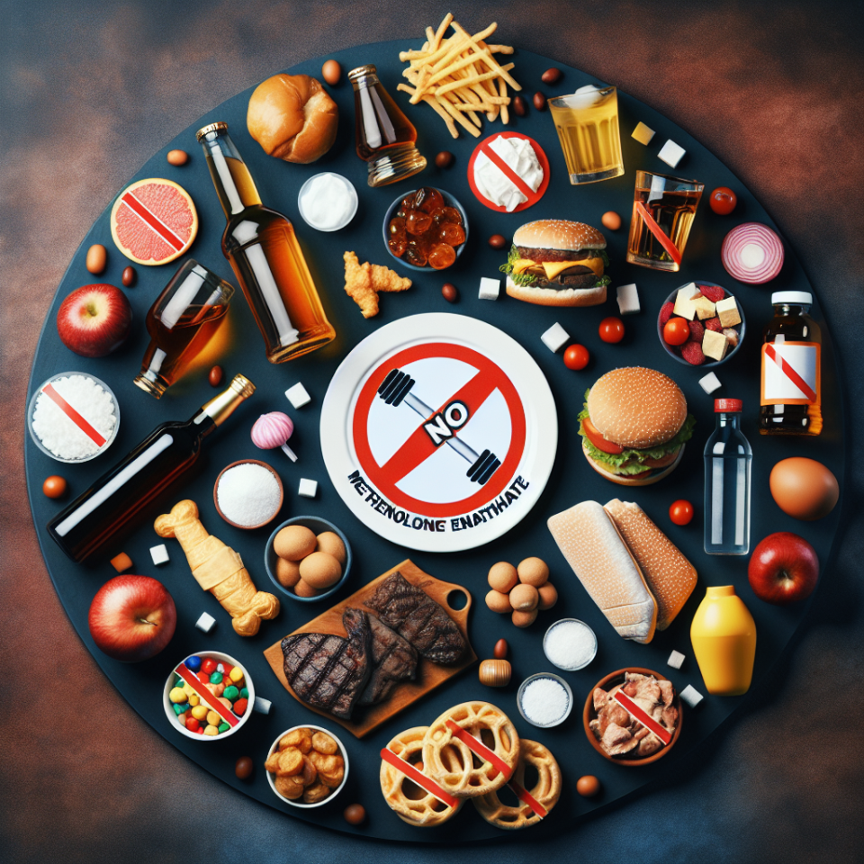 Qué alimentos debes evitar durante el ciclo con Enantato de metenolona