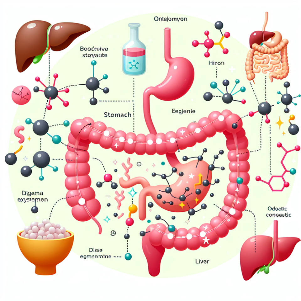 Cómo afecta Hormona del crecimiento al sistema digestivo