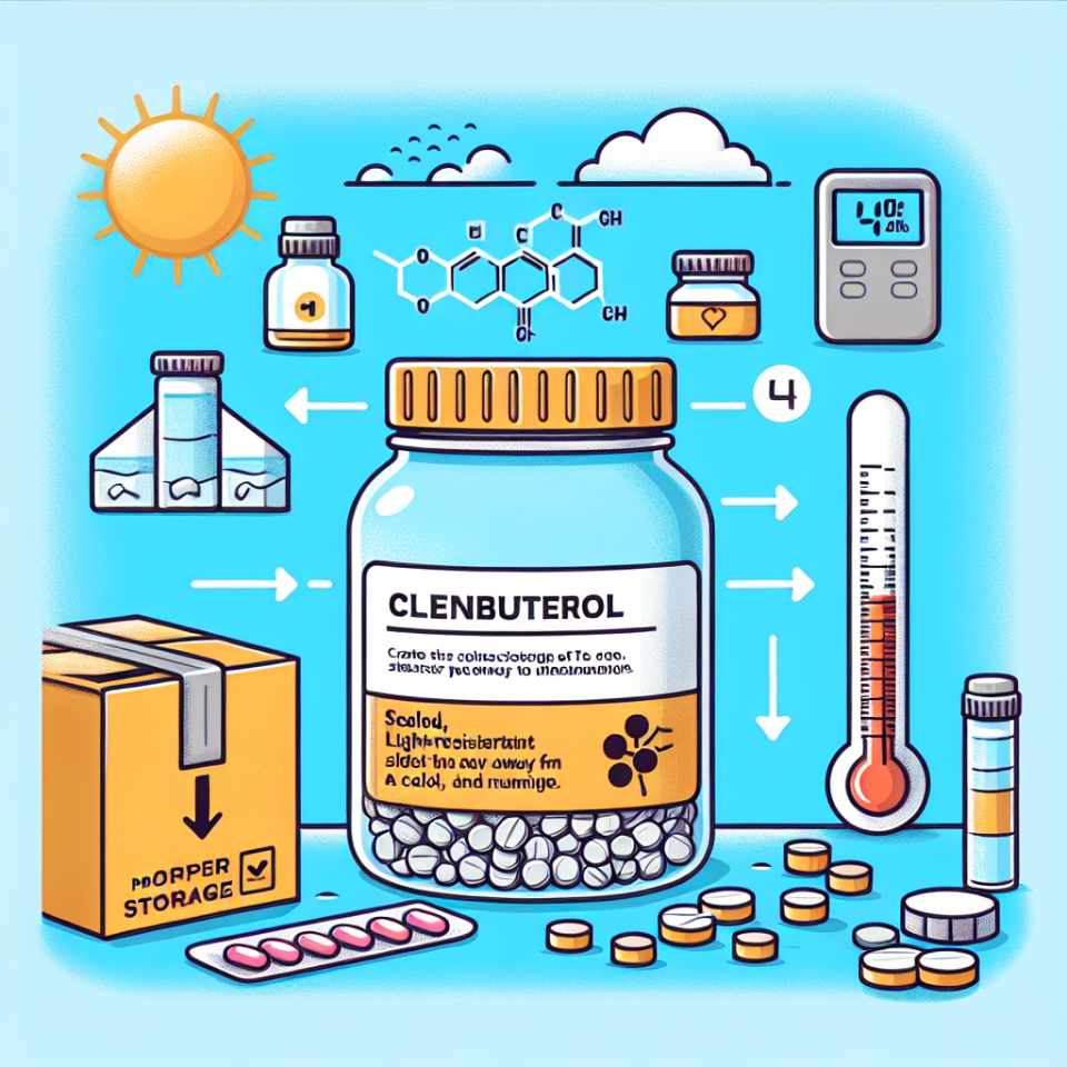 Cómo almacenar correctamente Clenbuterol