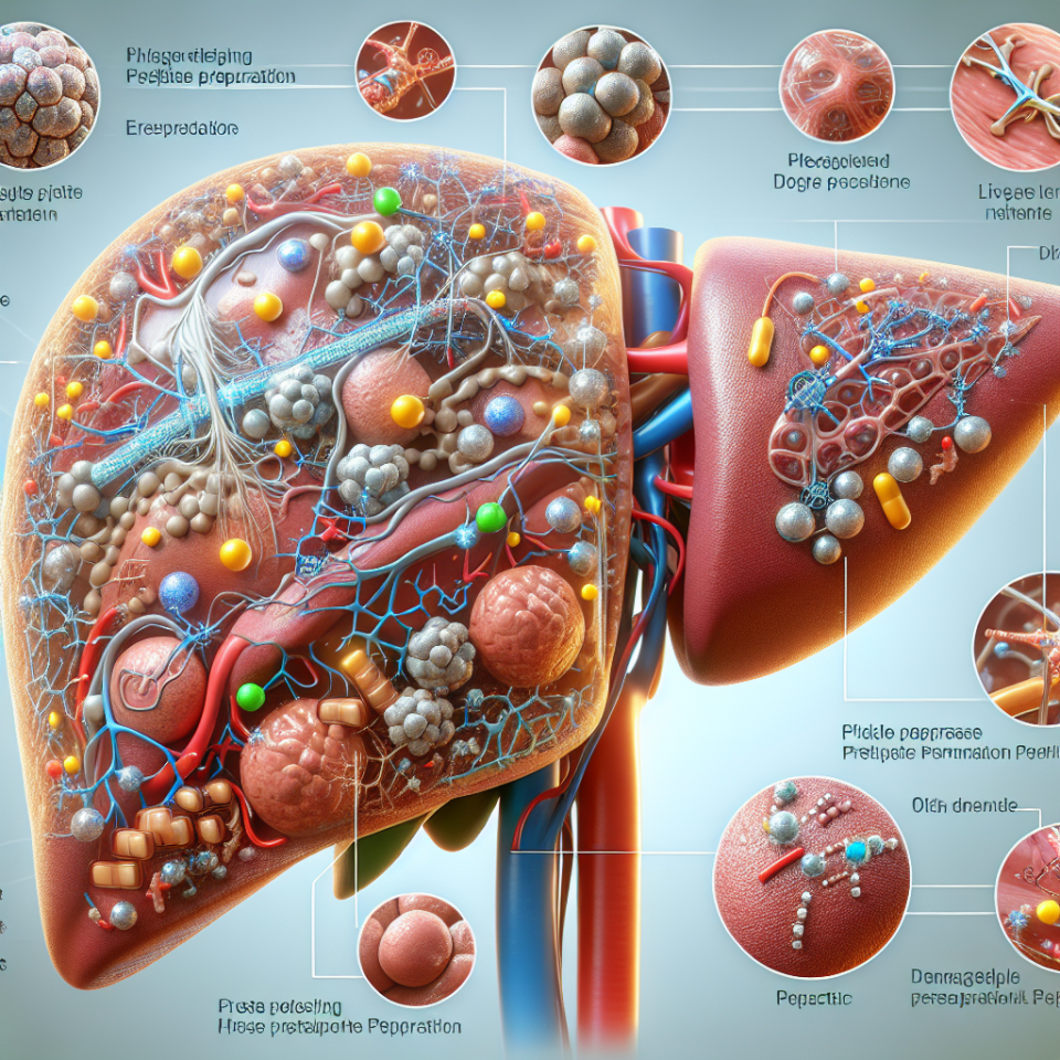 ¿Cómo reacciona el hígado a dosis altas de Preparados de péptidos?