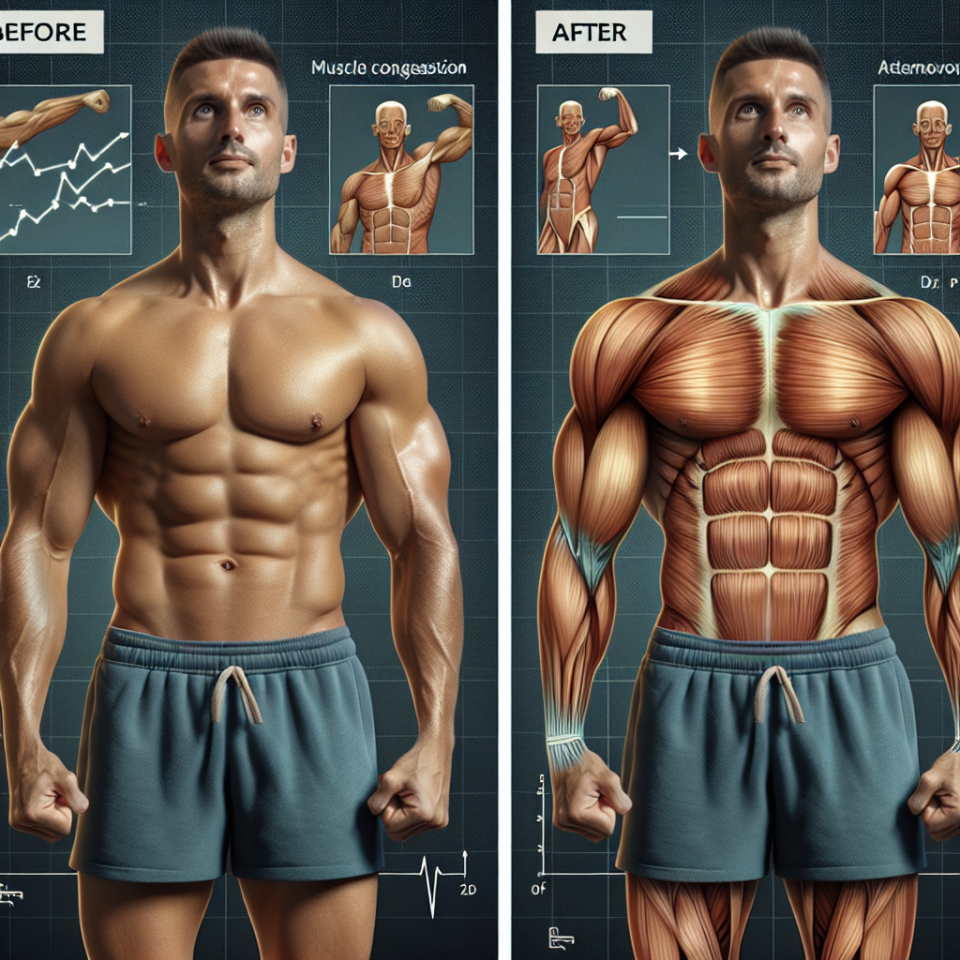 Cuánto mejora la congestión muscular con Somatropina