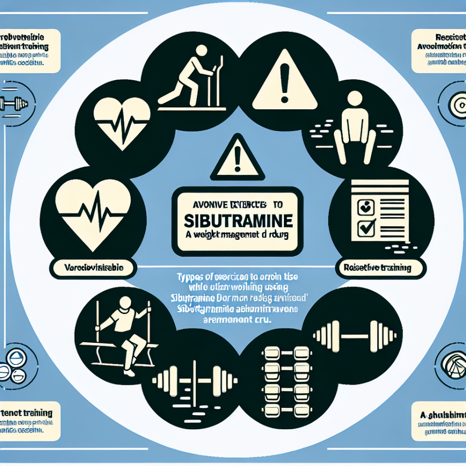 Qué formas de entrenamiento evitar con Sibutramine