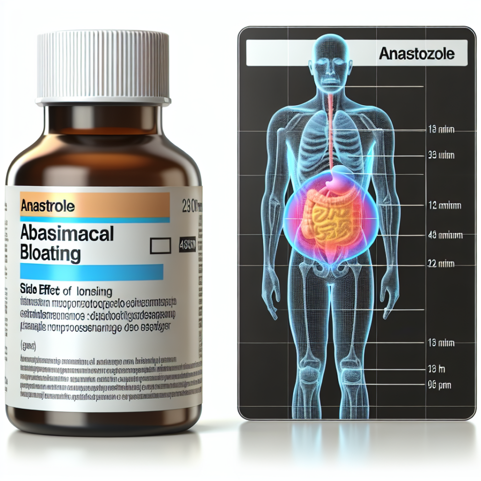 Anastrozol y sensación de hinchazón abdominal