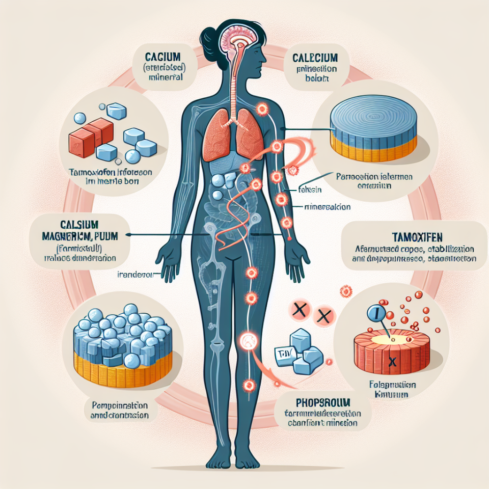 Cómo afecta Tamoxifeno al equilibrio mineral