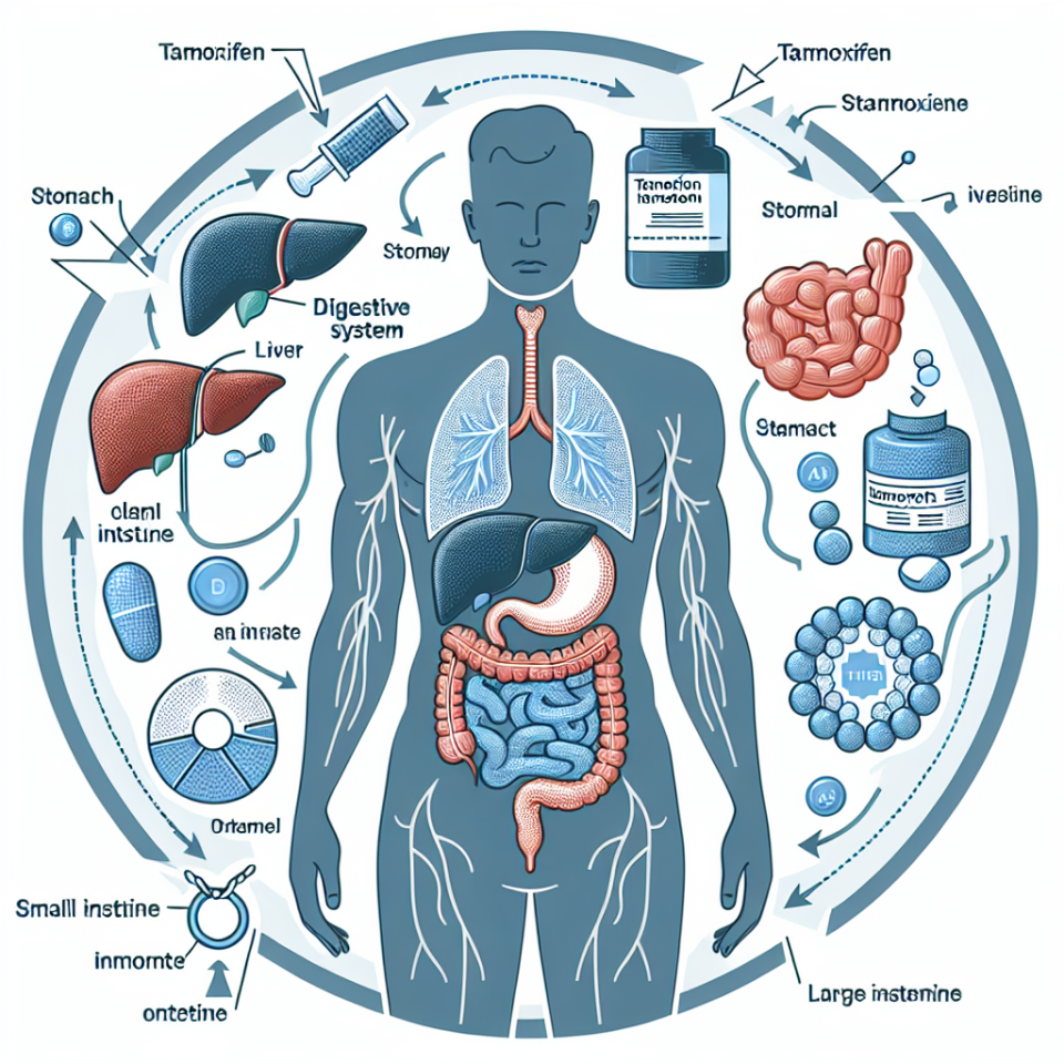 Cómo afecta Tamoxifeno al sistema digestivo