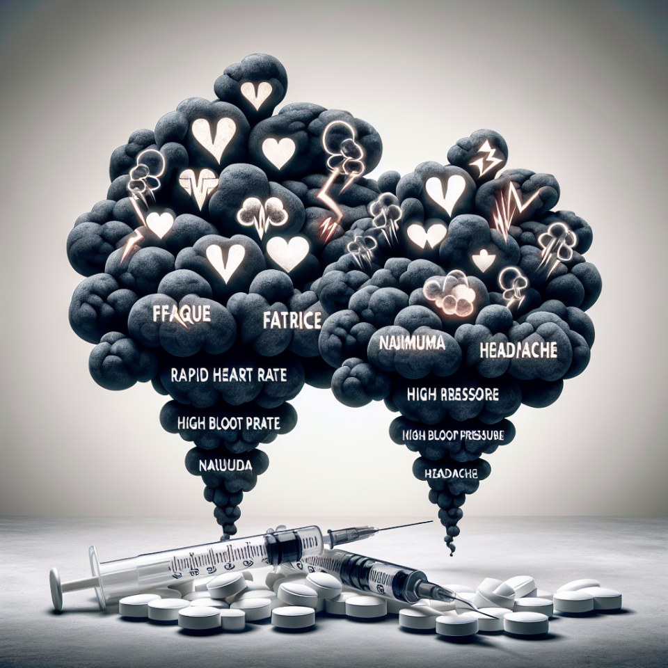 Efectos secundarios comunes del uso de Inyecciones y pastillas para adelgazar