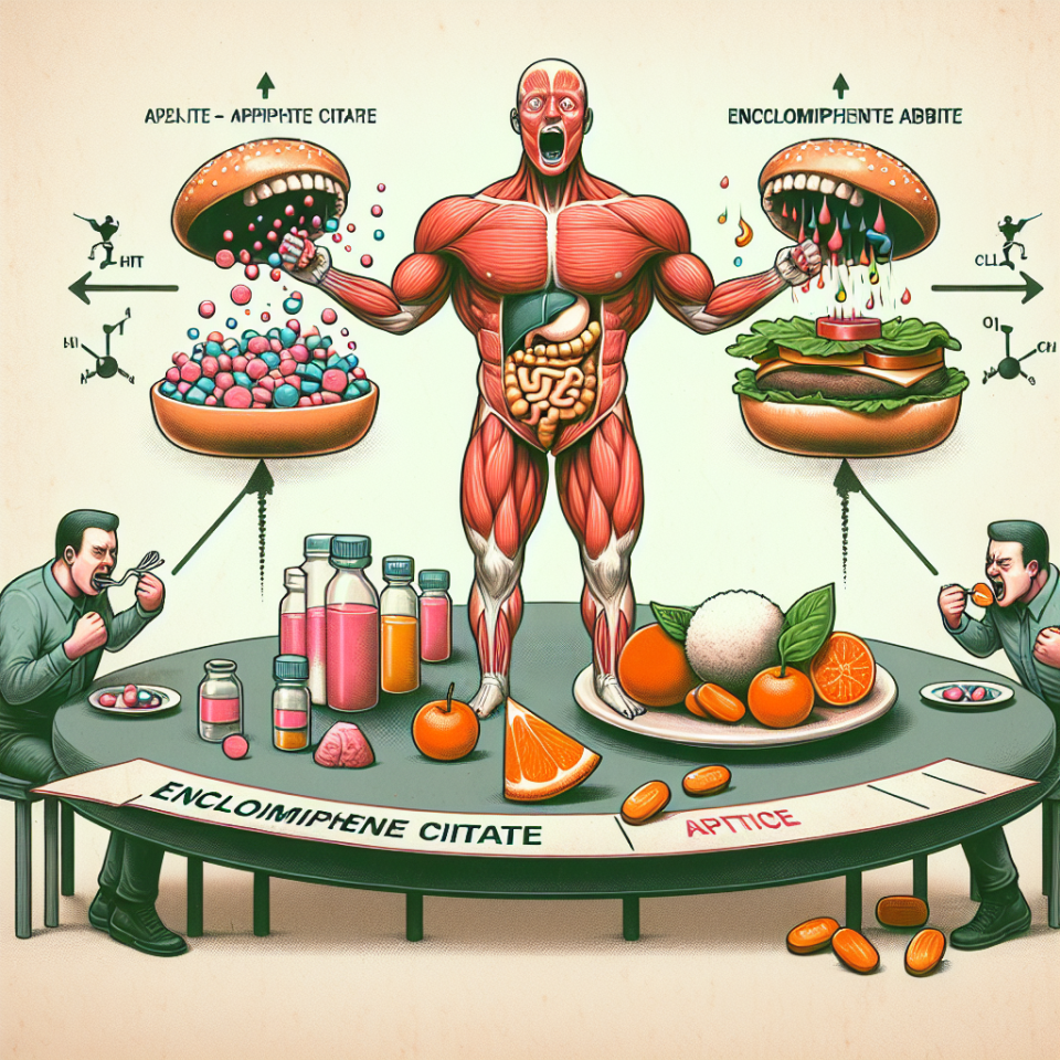 El impacto de Enclomiphene citrate sobre el apetito
