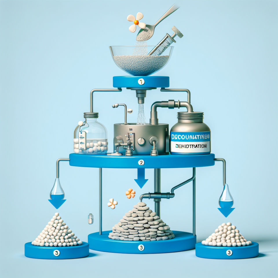 Magnesium en fases de deshidratación controlada