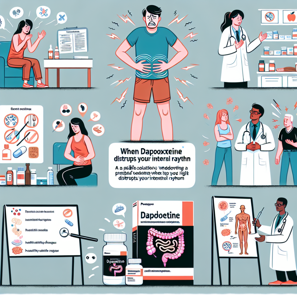 Qué hacer si Dapoxetine (Priligy) altera tu ritmo intestinal