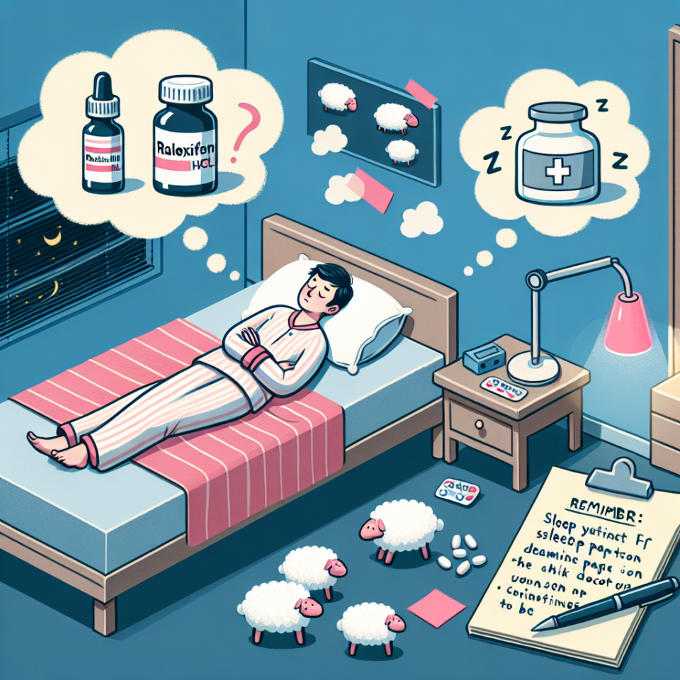 Qué hacer si Raloxifen-HCl interrumpe tu patrón de sueño