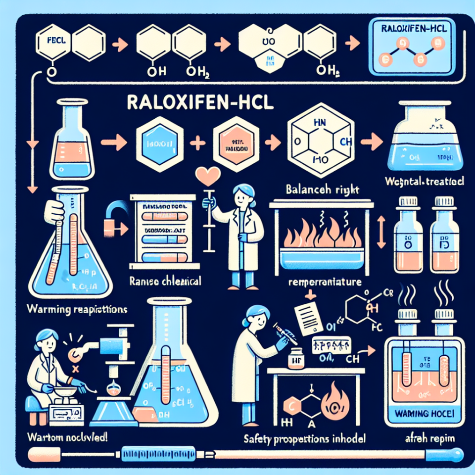 Qué protocolos de calentamiento usar con Raloxifen-HCl