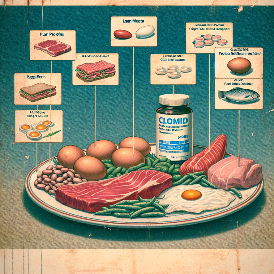 Qué tipo de proteína combinar con Clomid