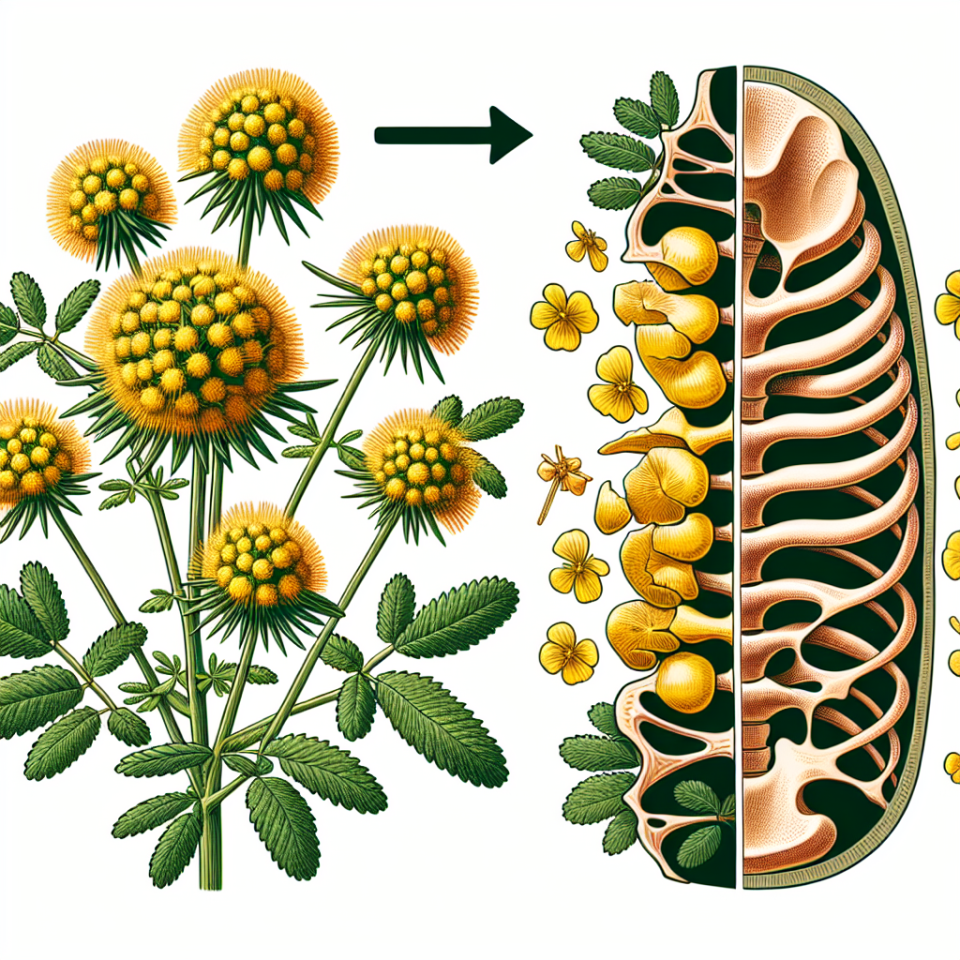 Tribulus Terrestris y cambios en la densidad ósea