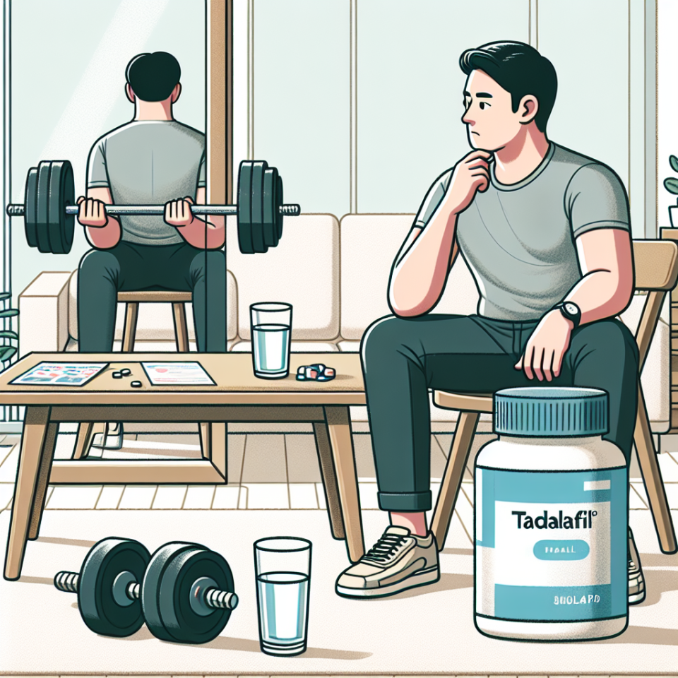 Uso de Tadalafil sin entrenamiento con pesas
