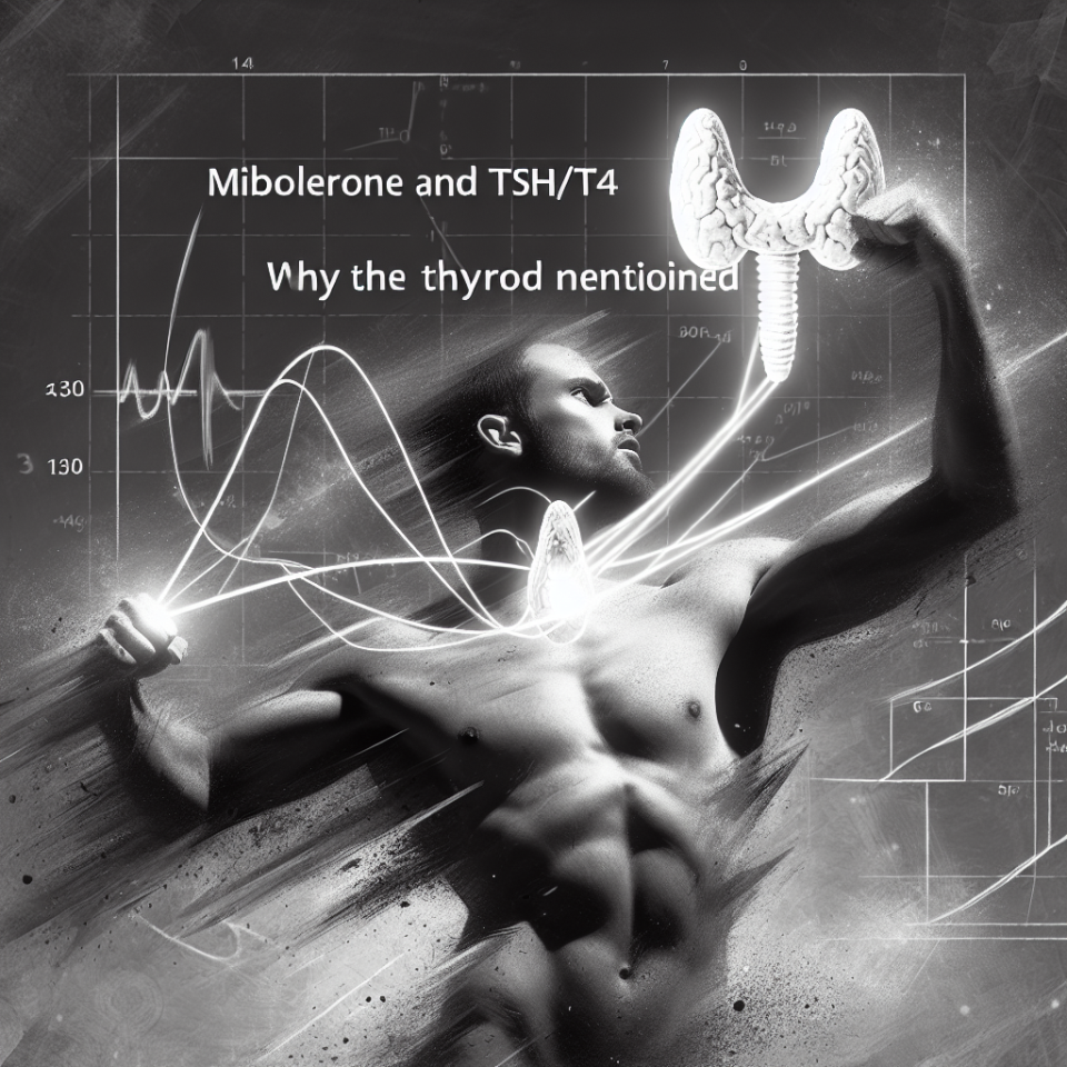 Mibolerone y TSH/T4: por qué se menciona la tiroides